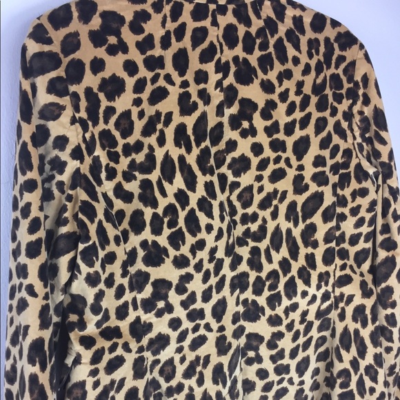 Women’s Leopard print blazer size 10 - Picture 2 of 8